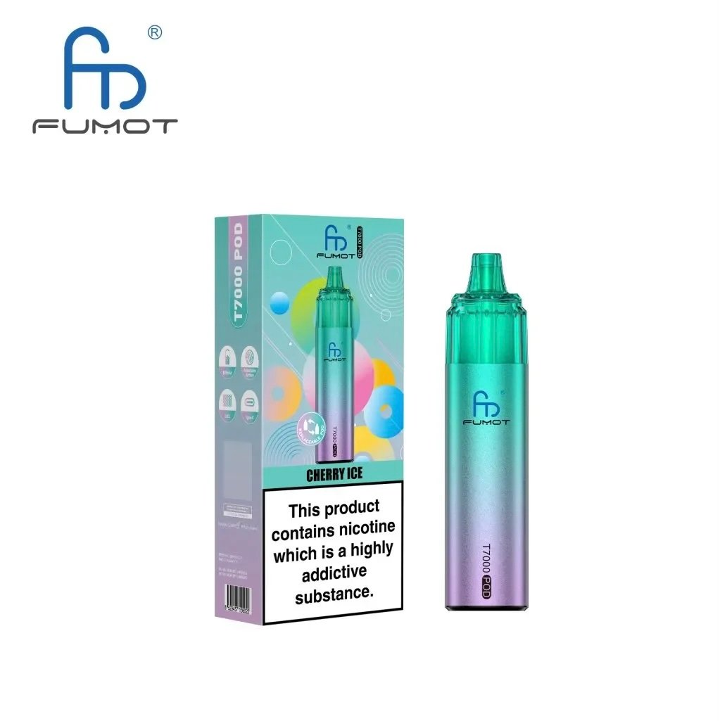 Fumot T7000 Puffs Prefilled Kit Cherry Ice