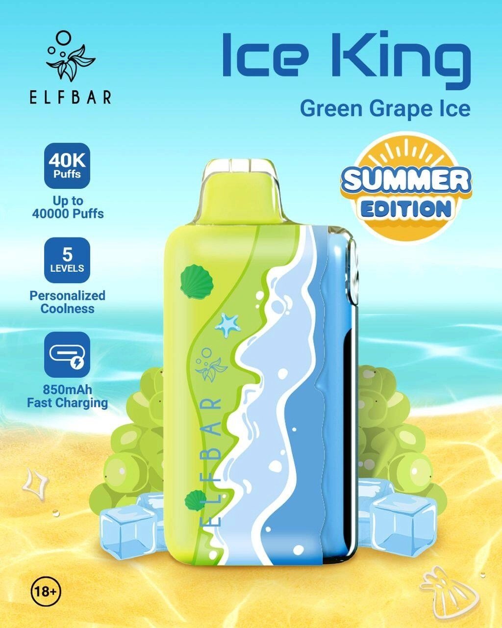Green grape Ice