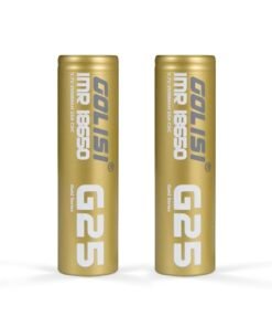 2 PACK- GOLSI G25 2500MAH BATTERY