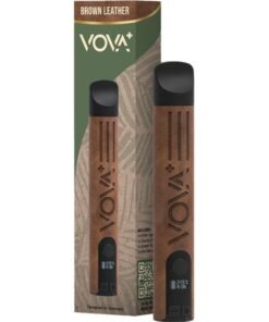 VOVA Plus – Volks Vaporizer – Brown Leather