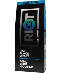 Rich black grape Riot BLCK EDTN 50ml twin pack