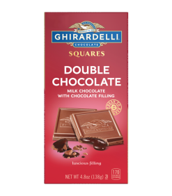 Squares Bars Double Chocolate Milk Chocolate