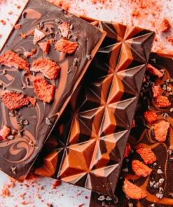 Strawberry Dark Chocolate Bar