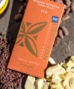 Hudson Valley Bourbon Dark Milk 61%