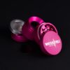 43mm-4-PieceGrinder-Pink-1.jpg Waterfall 4-Piece Dry Herb Grinder with Removable Screen – Matte (43mm)