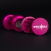 43mm-4-PieceGrinder-Pink-2.jpg Waterfall 4-Piece Dry Herb Grinder with Removable Screen – Matte (43mm)