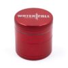 43mm-4-PieceGrinder-Red-2.jpg Waterfall 4-Piece Dry Herb Grinder with Removable Screen – Gloss (43mm)