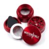 43mm-4-PieceGrinder-Red-4.jpg Waterfall 4-Piece Dry Herb Grinder with Removable Screen – Gloss (43mm)