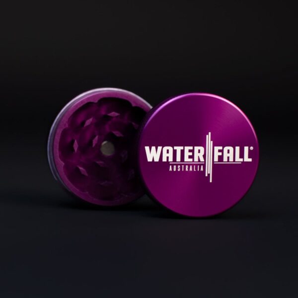 Waterfall 2-Piece Dry Herb Grinder (50mm)