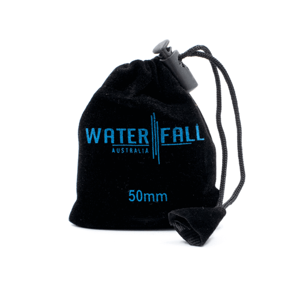 Waterfall 2-Piece Dry Herb Grinder (50mm)