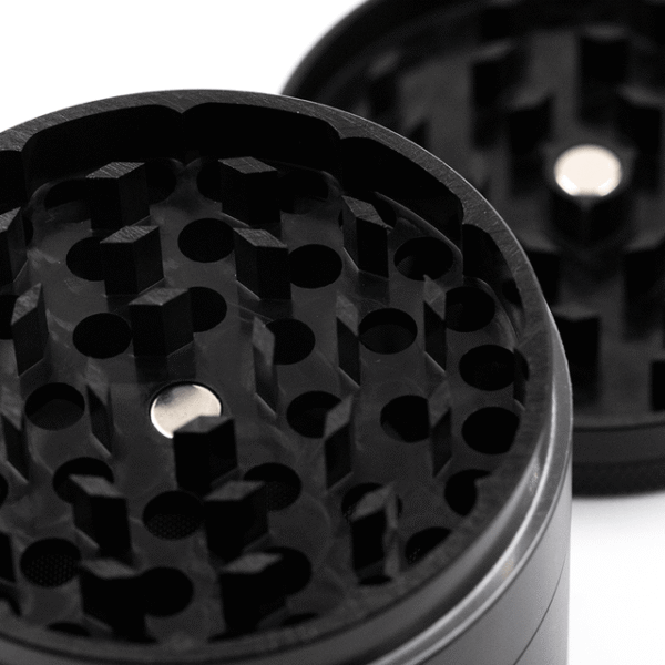 63mm-4-PieceGrinder-Black-5.png Waterfall 4-Piece Dry Herb Grinder with Removable Screen (63mm)