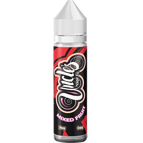 Uncle’s Vape Co Mixed Fruit 50ml Shortfill E-Liquid
