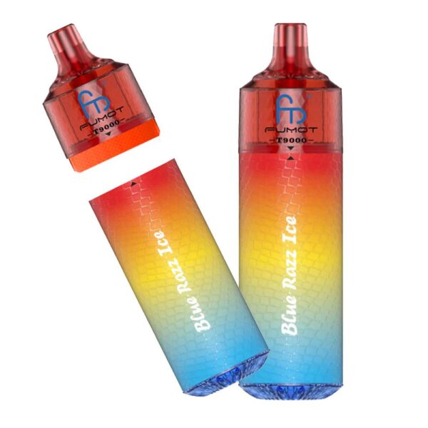 Blue-Razz-Ice.jpg RandM Tornado 9000 Prefilled Vape
