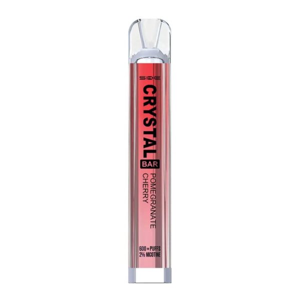 Crystal-Bar-600-Puff-Disposable-Vape-Device-Pomegranate-Cherry.jpg Pomegranate Cherry Crystal Bar 600 Prefilled Vape