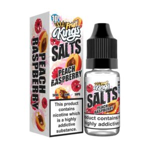 Fruit-Kings-Peach-Raspberry-10ml-Nic-Salt-E-Liquid.jpg Fruit Kings Peach Raspberry 10ml Nic Salt E Liquid