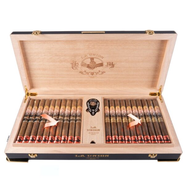 MY FATHER & TATUAJE – LA UNION RED 2023 – BOX OF 40 CIGARS WITH HUMIDOR & CIGAR CUTTER