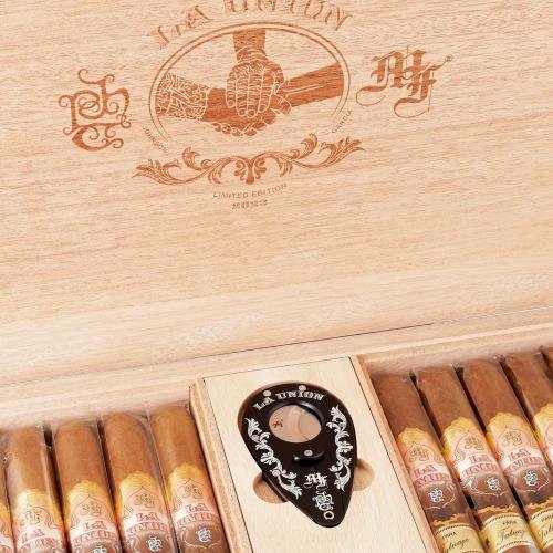 MY FATHER & TATUAJE – LA UNION RED 2023 – BOX OF 40 CIGARS WITH HUMIDOR & CIGAR CUTTER