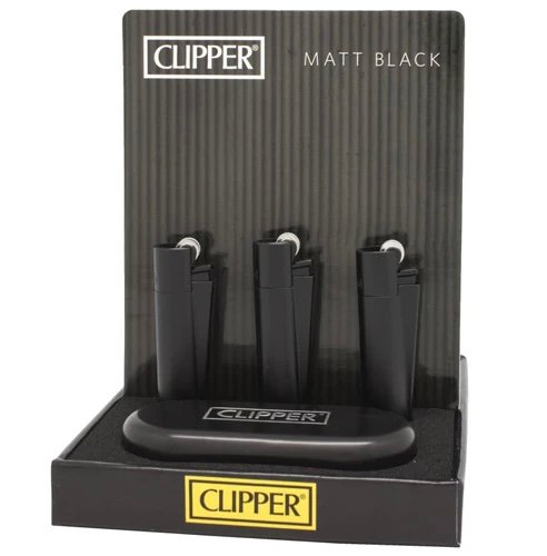 IMG_1915.jpeg Clipper Metal Flint Lighter – Black Matt