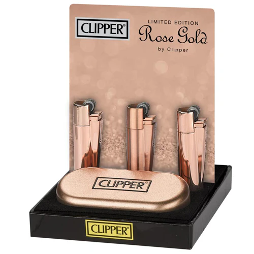 IMG_1917-1.png Clipper Metal Flint Lighter – Rose Gold (Limited Edition)