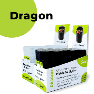 SMOSI DRAGON ONE HITTER DUGOUT | 3.25″ | 5PC DISPLAY