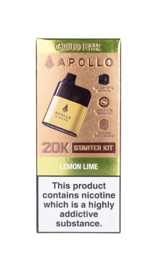 Gold Bar Apollo 20k Pod Kit Bundle