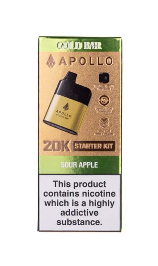 Gold Bar Apollo 20k Pod Kit Bundle