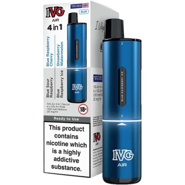 IVG Air 4 in 1 pod vape kit 5-pack