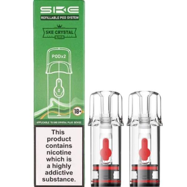 SKE Crystal Plus refillable bundle + 3 Double Brew e-liquids