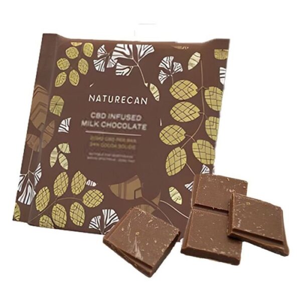 Naturecan CBD 20mg infused chocolate 10 pack