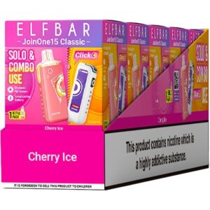 Elf Bar JoinOne15 Classic pod vape kit 5 pack