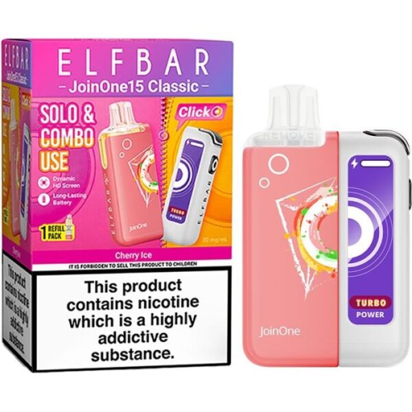 Elf Bar JoinOne15 Classic pod vape kit 5 pack