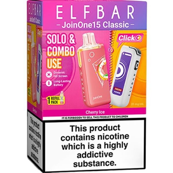 Elf Bar JoinOne15 Classic pod vape kit 5 pack