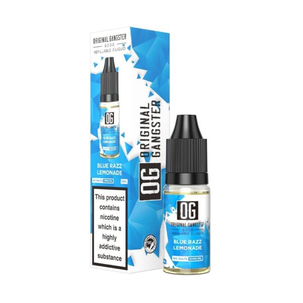 Original-Gangster-10ml-Nic-Salt-Eliquid-Blue-Razz-Lemonade.jpg Original Gangster 10ml Nic Salt Eliquid (Pack of 10)