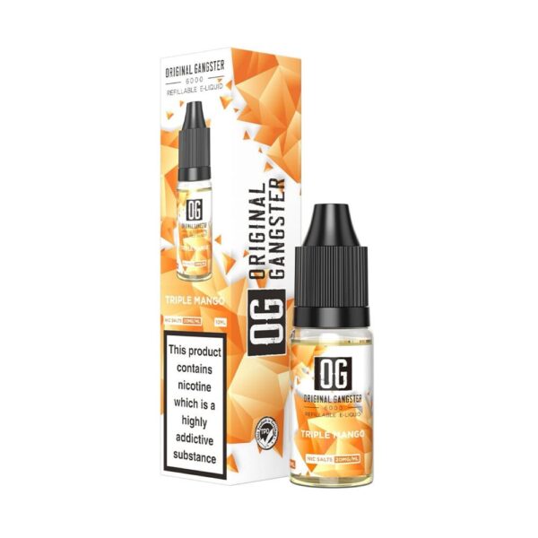 Original-Gangster-10ml-Nic-Salt-Eliquid-Triple-Mango.jpg Original Gangster 10ml Nic Salt Eliquid (Pack of 10)