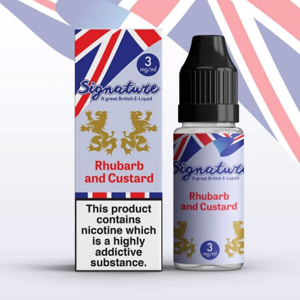 Rhubarb & Custard 10ml E-Liquid by Signature