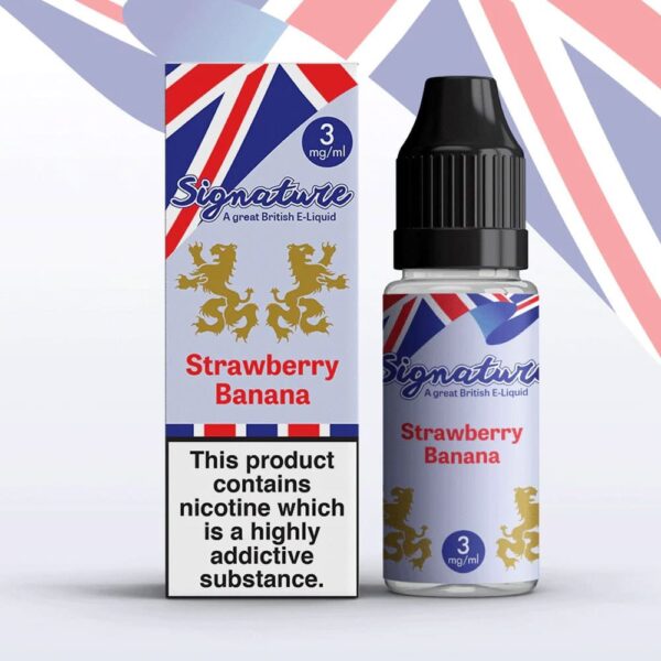Signature Strawberry Banana 10ml E Liquid