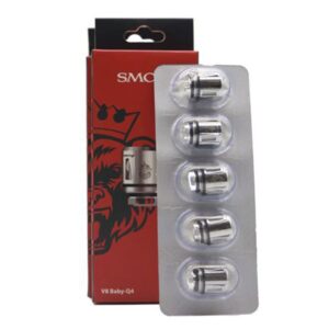 SmokV8Baby-Q40.4Ohm_5Pack_Coils.jpg Smok V8 Baby-Q4 0.4 Ohm (5/Pack) Coils