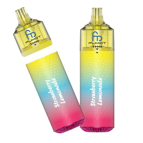 Strawberry-Lemonade.jpg RandM Tornado 9000 Prefilled Vape