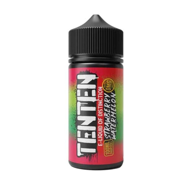 Ten-Ten-Strawberry-Watermelon-100ml-Shortfill-E-Liquid.jpg Ten Ten Strawberry Watermelon 100ml Shortfill E Liquid