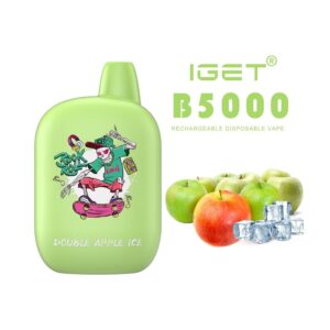 iGET-b5000-Double-Apple-Ice-Disposable-Vape-Australia.jpg iGET B5000 VAPE 5000 PUFF – DOUBLE APPLE ICE